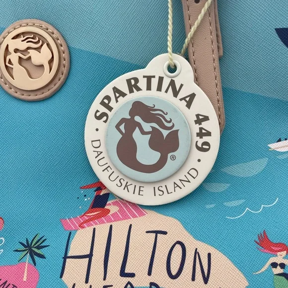 Beach tote - Sea islands collection  -spartina 449 . - Picture 9 of 10